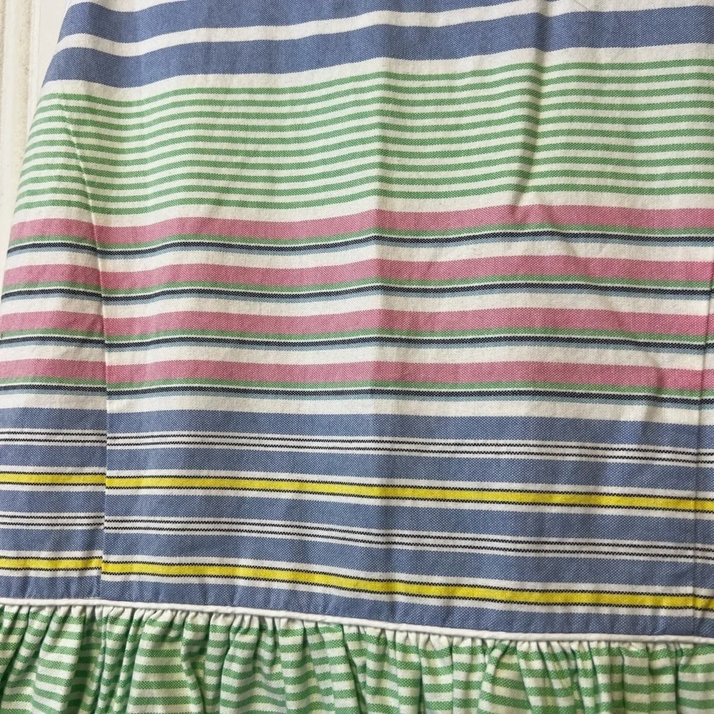 Polo Ralph Lauren Girls Dress Size 16 Striped Sleeveless Summer Dress